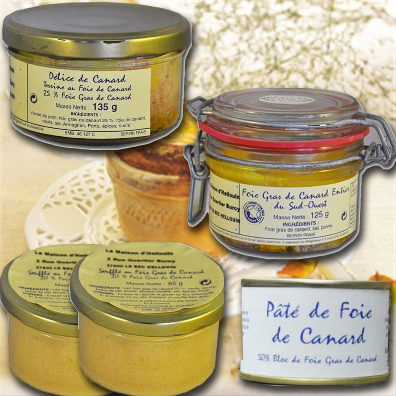 Degustación de foie gras francés del sudoeste - delicatessen francés online