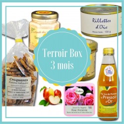 Caja de 3 meses de terroir - productos de terroir francés
