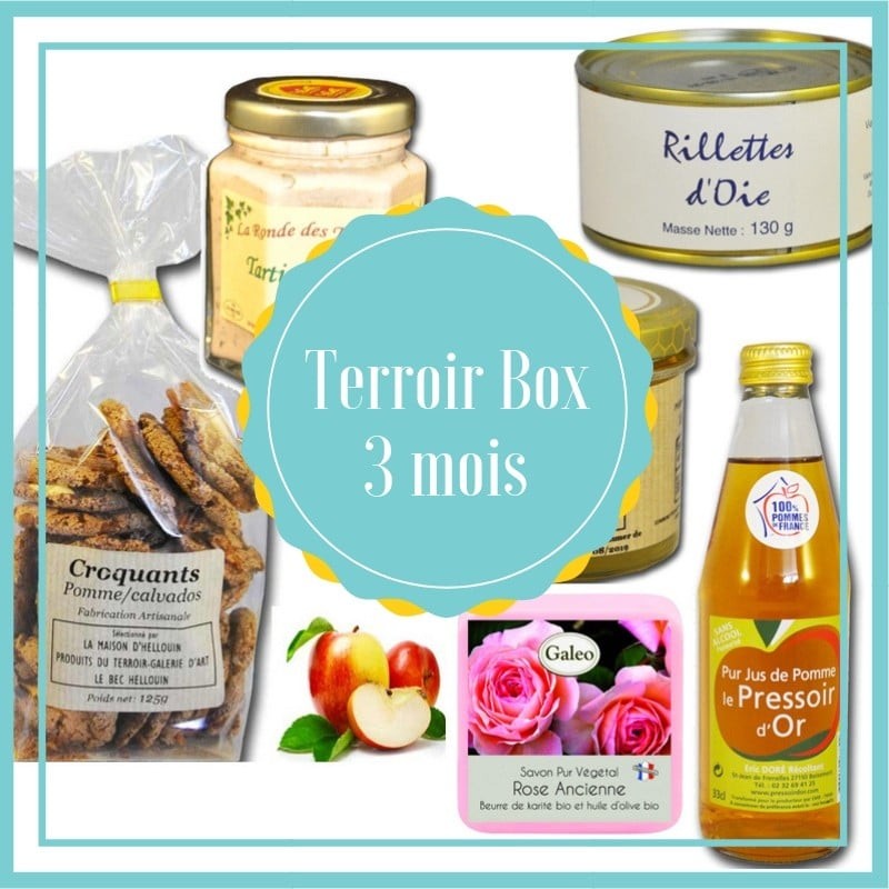 Box 3 months terroir - french terroir products