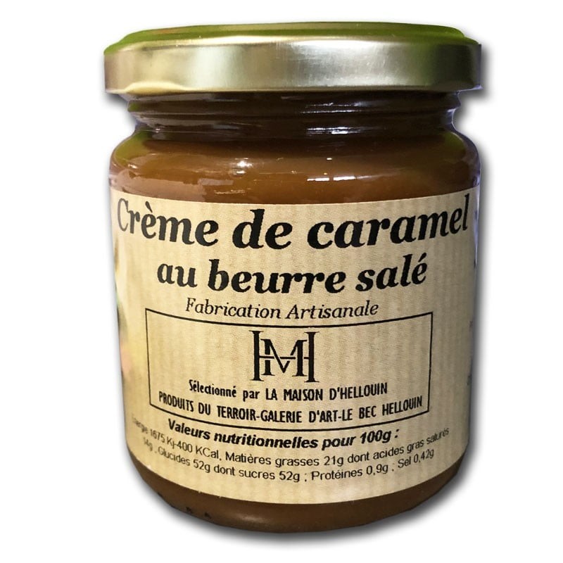 La crème de caramel au beurre salé - épicerie fine en ligne