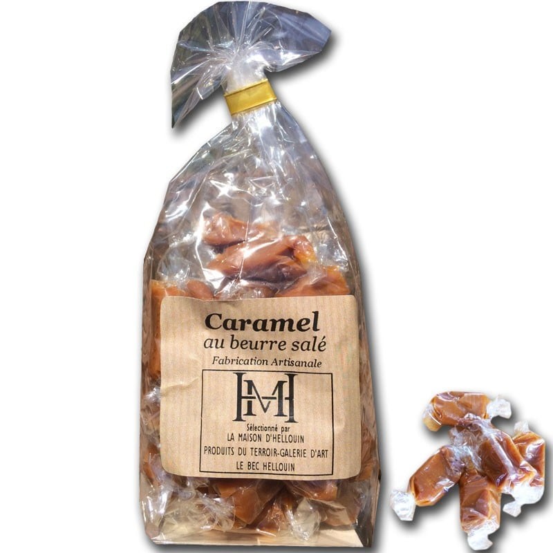 Salted butter caramels bag - Online French delicatessen