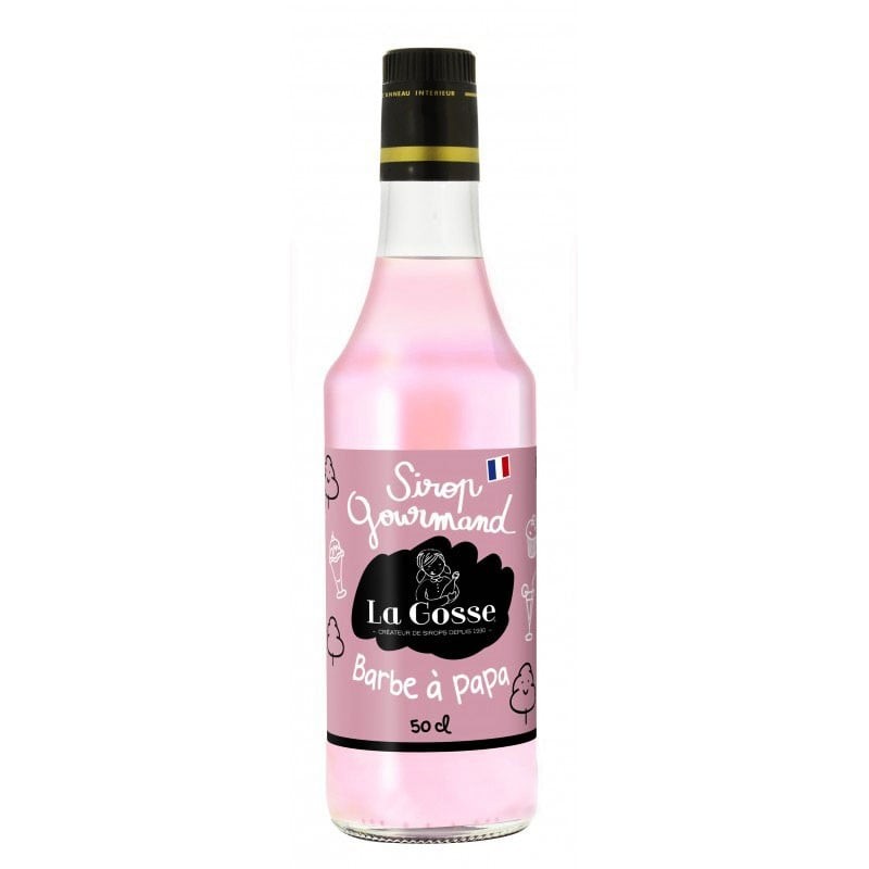 Handmade candy floss syrup - Online French delicatessen