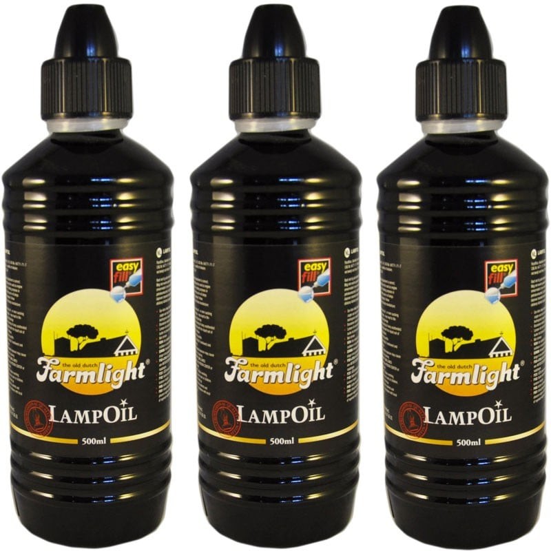 Lamp oil - 3 bottles