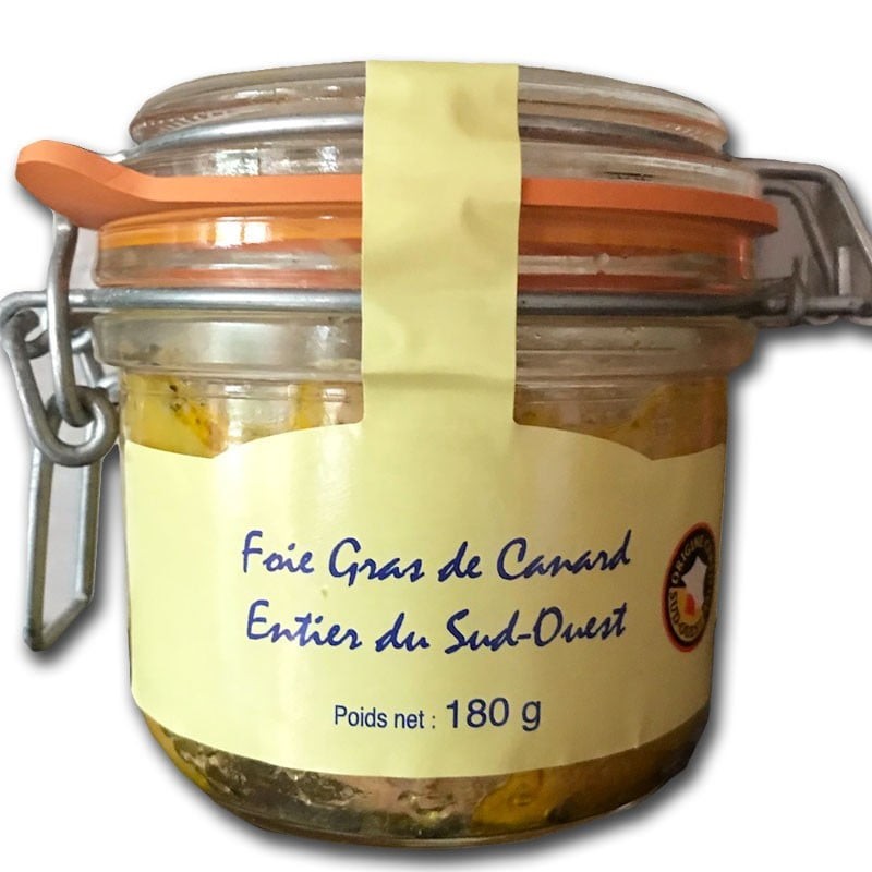 Foie gras de canard entier sud-ouest - épicerie fine en ligne