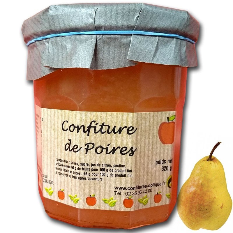 Jam van peren - Franse delicatessen online
