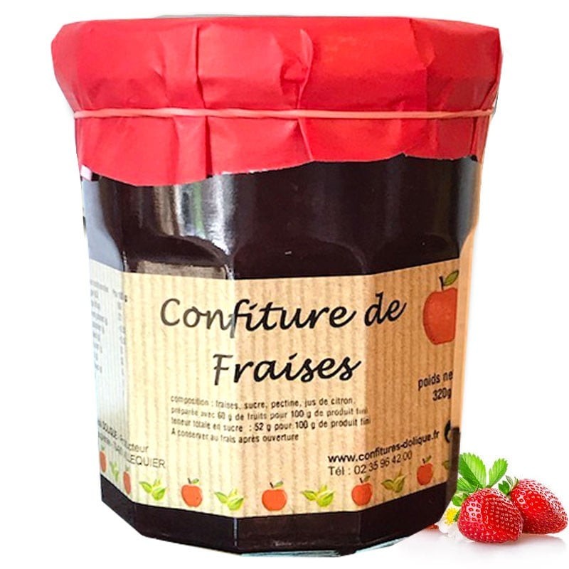Marmellata di fragole - Gastronomia francese online