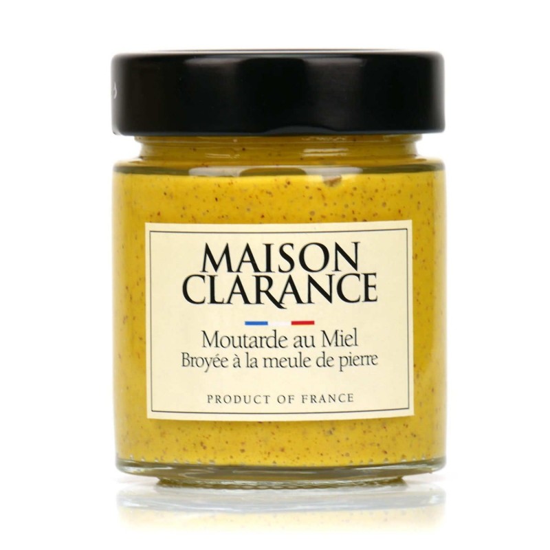 Old-fashioned mustard with Honey - Online French delicatessen