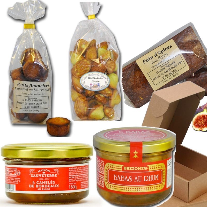 Cesta gourmet: postres gourmet-delicatessen online