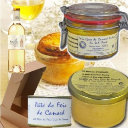 Gourmet box of foie gras-online delicatessen