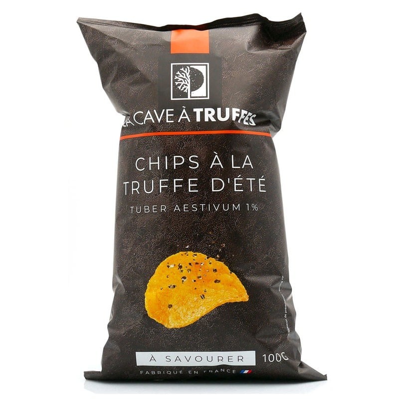 Chips à la truffe d'été (Tuber Aestivum 1%): épicerie fine en ligne
