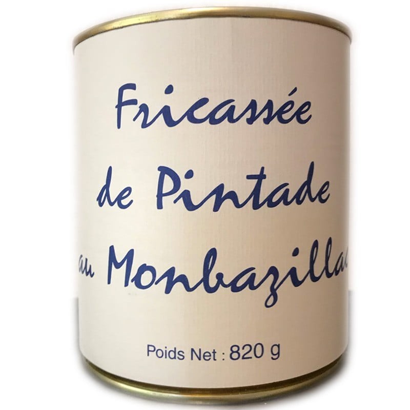 Fricassée de pintade au monbazillac, 820g - épicerie fine en ligne