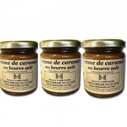3 Caramel cream with salted butter - Online French delicatessen