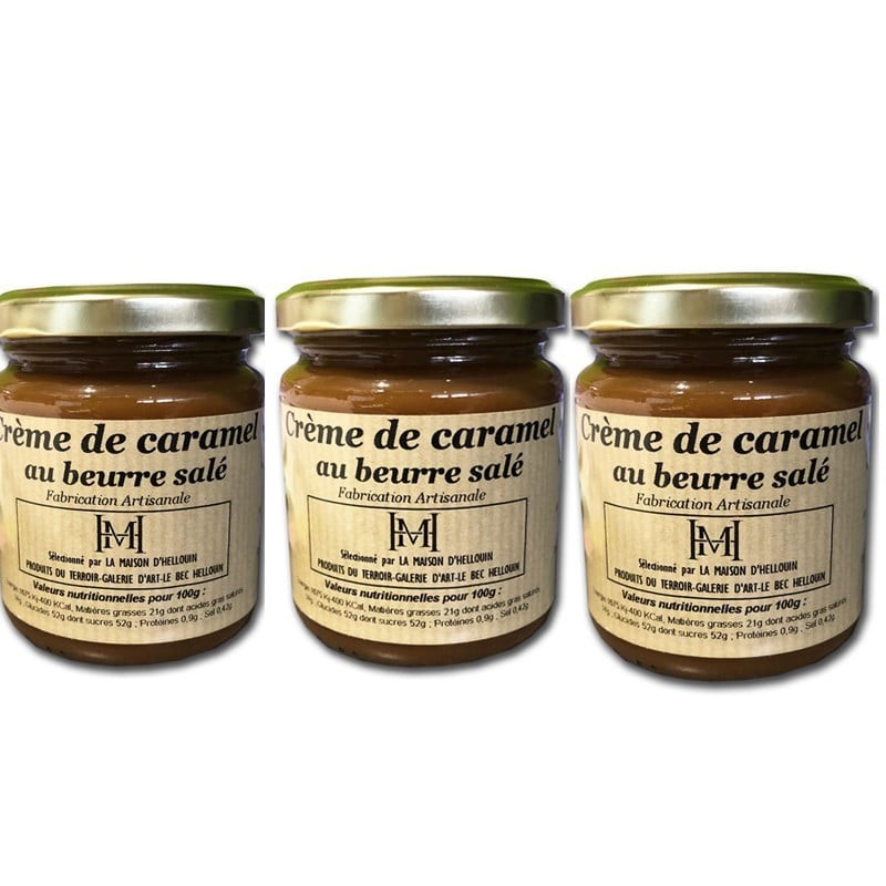 3 Crema al caramello con burro salato - Gastronomia francese online