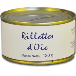 Goose rillettes, 3 boxes of 130g ea. - Online French delicatessen