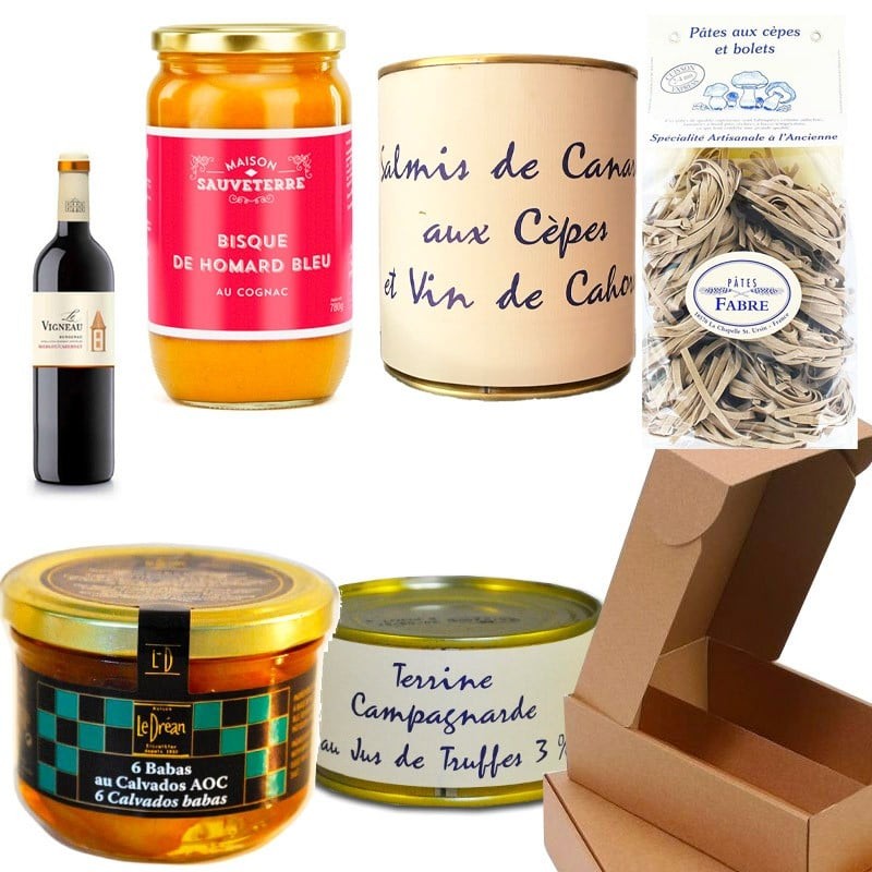 Box gourmet: inverno  - Gastronomia francese online