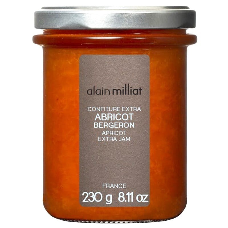 Confiture d'abricot bergeron, 230g - épicerie fine en ligne