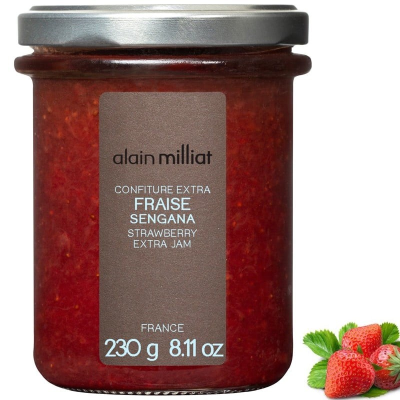 Mermelada de fresa, 230g - delicatessen francés online