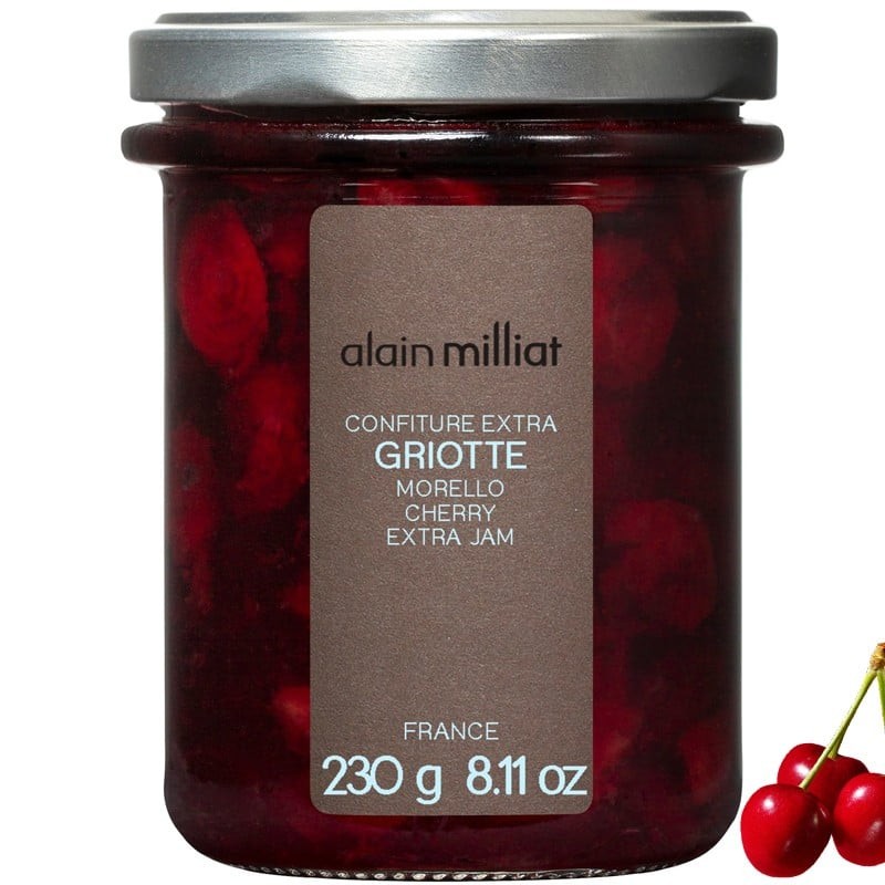Mermelada de cereza Morello, 230g - delicatessen francés online