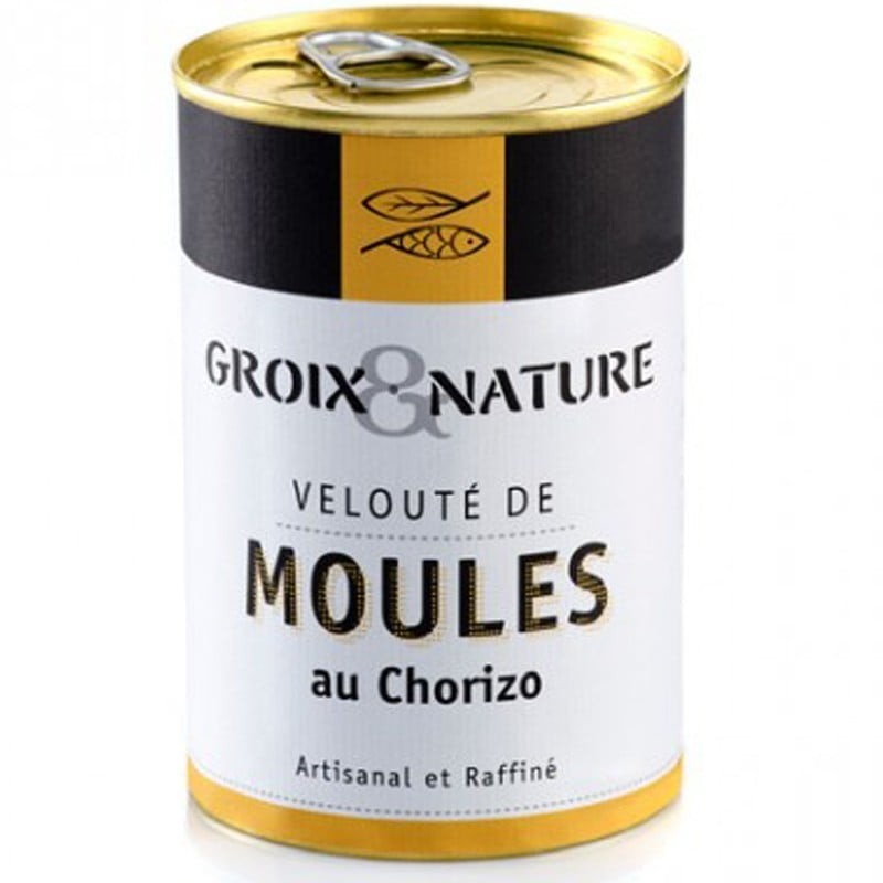 Mussels soup with chorizo, 400g -  Online French delicatessen