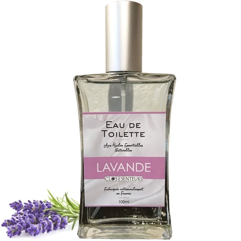 Eau de toilette med lavendel, naturliga eteriska oljor