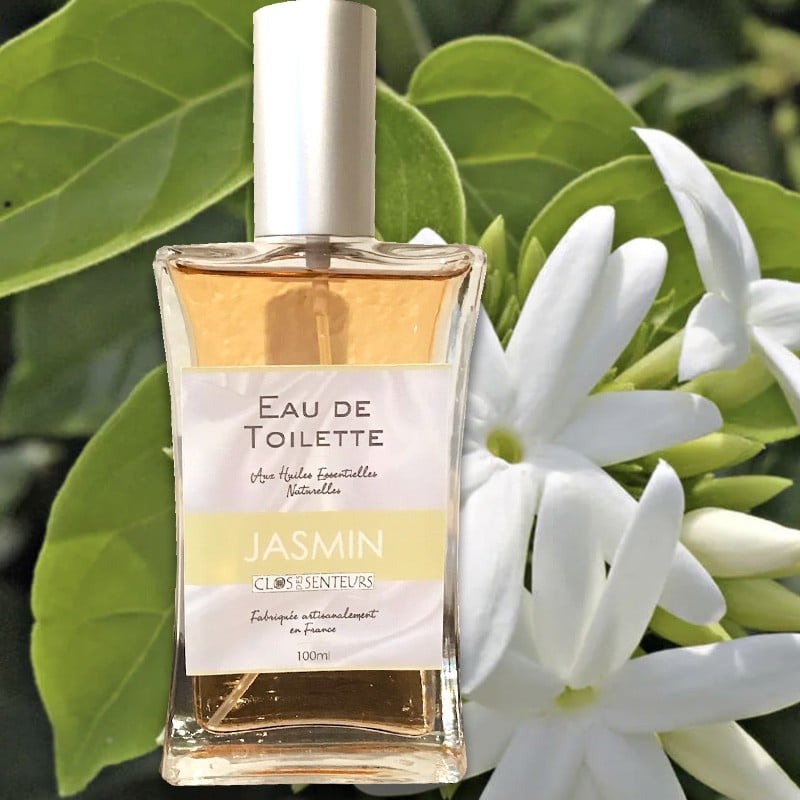 Perfume para mujer jazmín, con aceites esenciales naturales