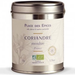 Coriandolo biologico, 50g - Gastronomia francese online