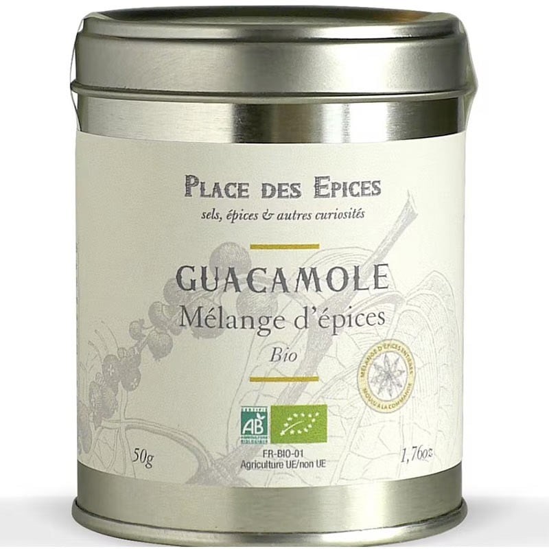 Organic guacamole, 50g - Online French delicatessen