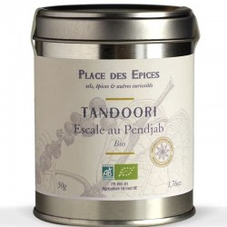 Tandoori bio, 50 g - Gastronomia francese online