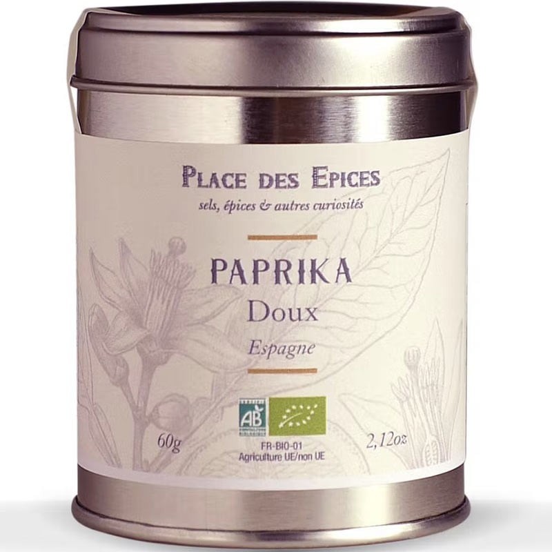 Paprika biologica, 50 g - Gastronomia francese online