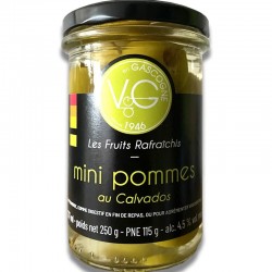 Mini Pommes au Calvados lote de 3- delicatessen francés online