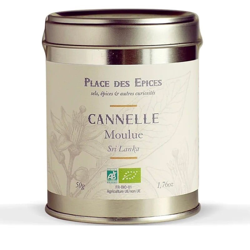 Cannelle moulue bio, 50g - épicerie fine en ligne