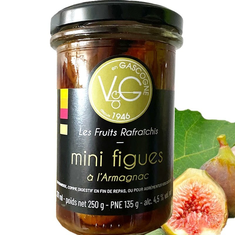 Figues à l'armagnac - épicerie fine en ligne