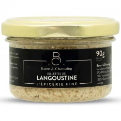 Langoustine rillettes, 90g - Online French delicatessen