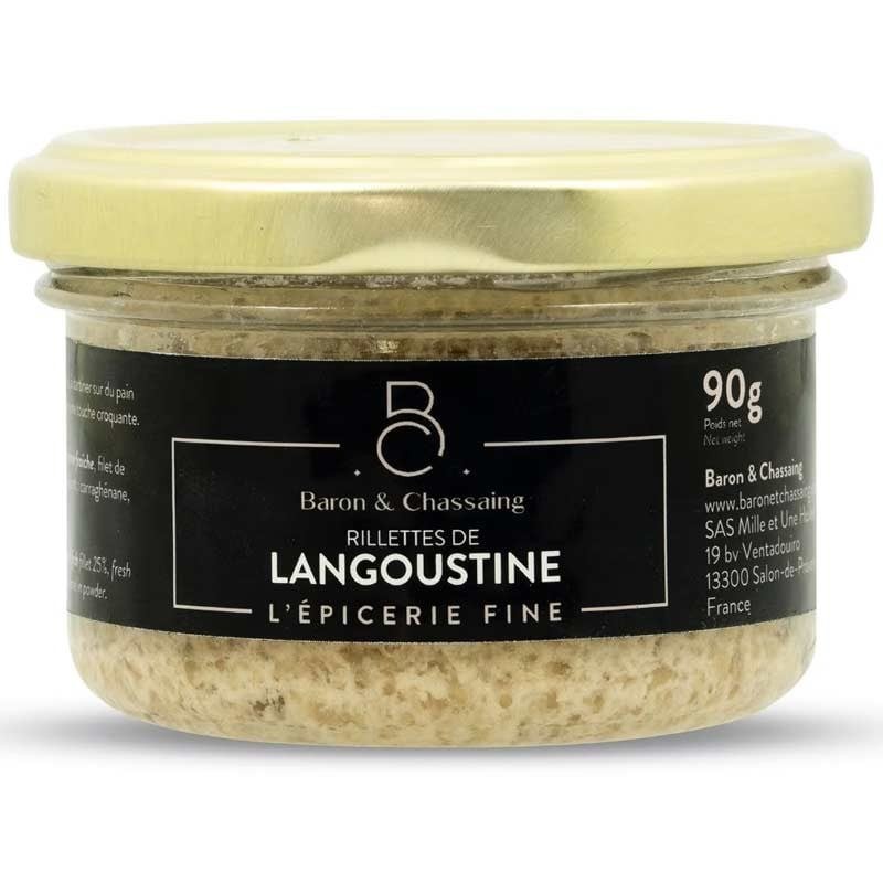 Rillettes de langoustine, 90g - épicerie fine en ligne