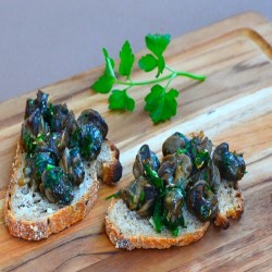 Snails with Garlic and Marbled Butter, 130g - online delicatessen