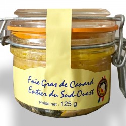 foie gras de pato, 125g