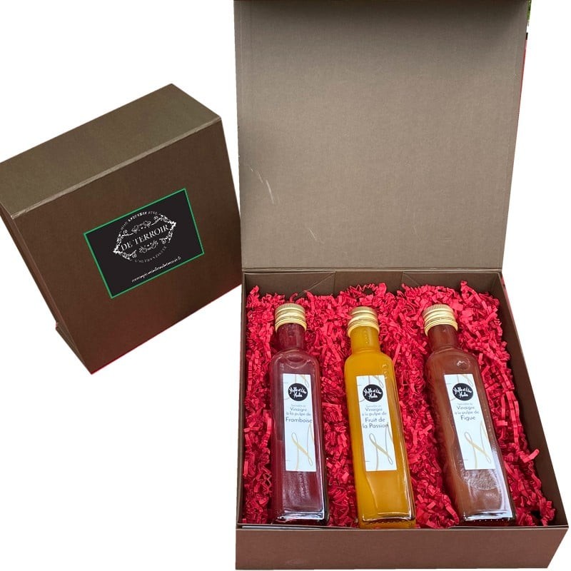 Gourmet cadeauset: Les vinaigres cadeauset - online delicatessen