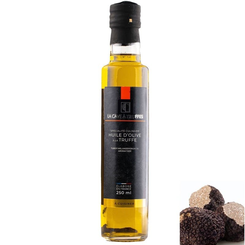 Huile d'olive à la truffe, 250ml - épicerie fine en ligne