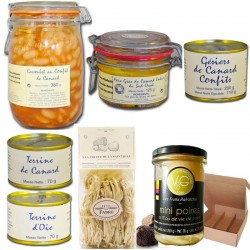 Gourmet basket with flavors of the south west - online delicatessen