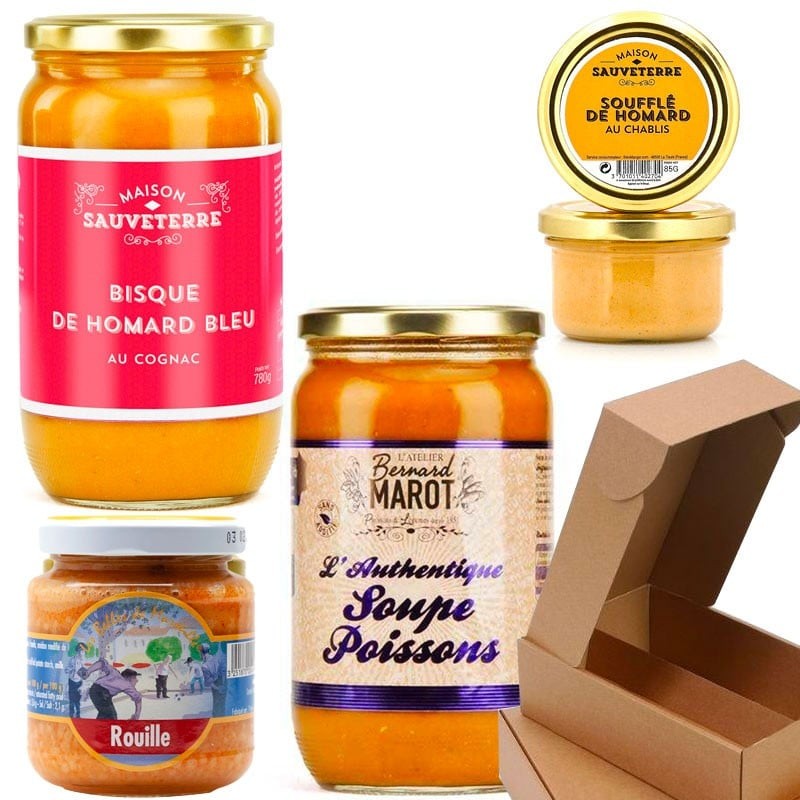 Coffret gourmand : saveurs de la mer - épicerie fine en ligne