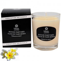 Tiare Flower scented candle - Monoi, 130g