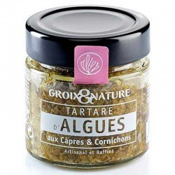 Tartar de algas con alcaparras y pepinillos - delicatessen online