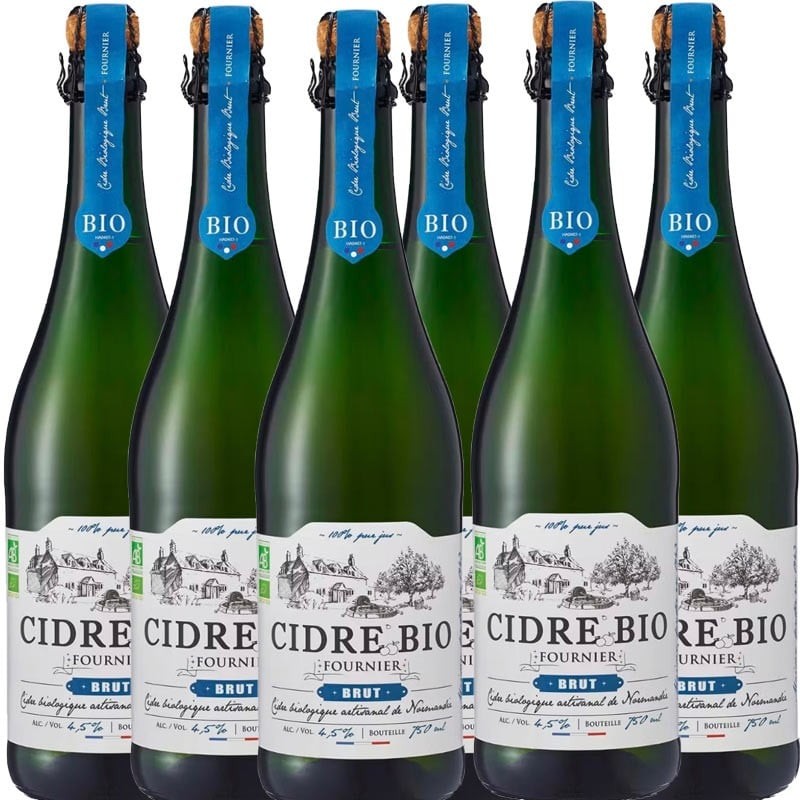 acheter 6 bouteilles cidre brut fermier - épicerie fine en ligne