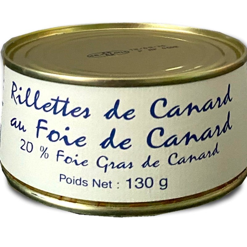 Duck rillettes with foie gras- online delicatessen