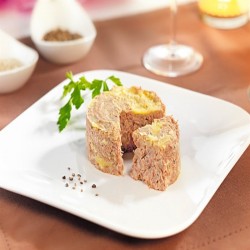 Rillettes de pato con foie gras-delicatessen online
