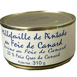 Millefeuille de Pintade au Foie de Canard - épicerie fine en ligne