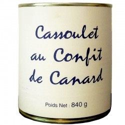 Cassoulet con confit d'anatra, 3 scatole 840g-salumeria online