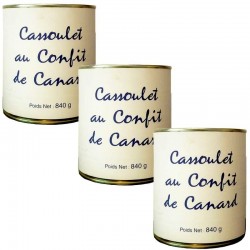Cassoulet met eend confit, 3 dozen 840g-online delicatessen
