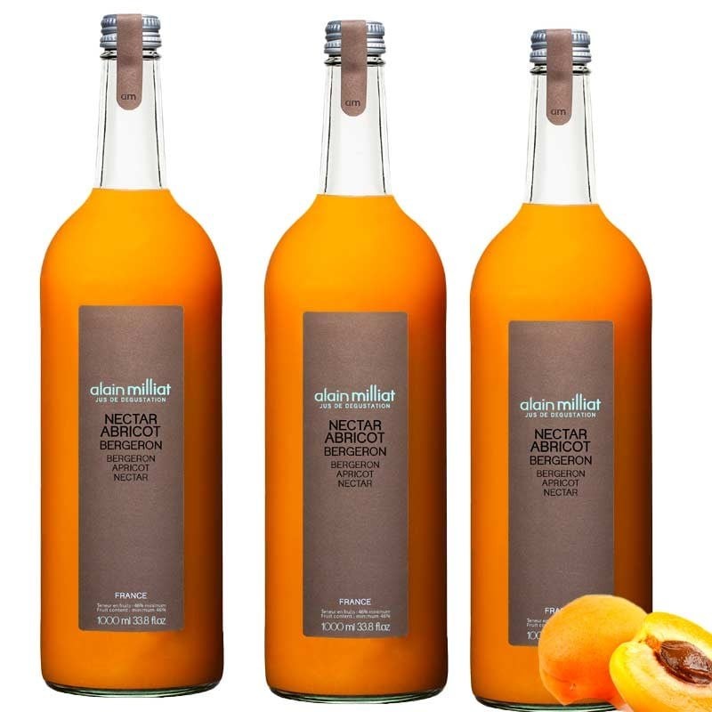 3 flessen Abrikozenensap - online delicatessen