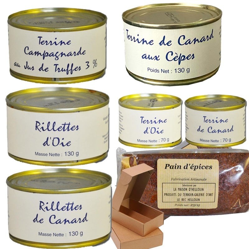 Le coffret du Terroir de la gamme Paniers & <br>coffrets gourmands